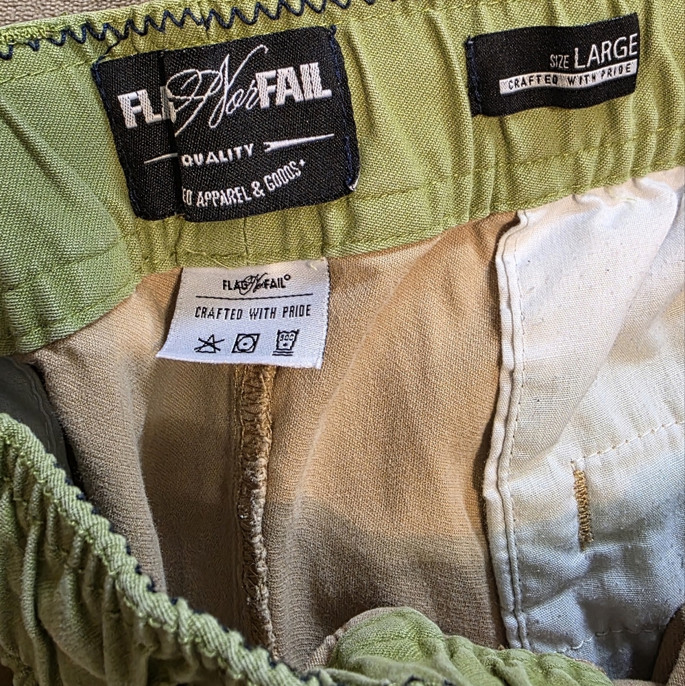 Flag Nor Fail Khaki Shorts - Picture 10 of 10